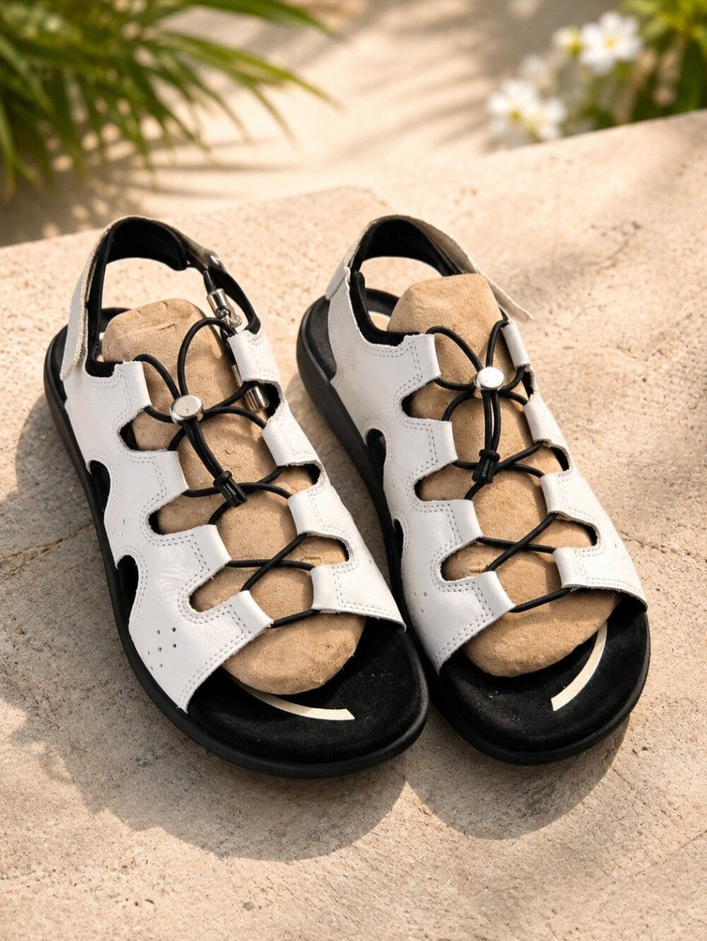 ECCO Offroad Roam Women's Leather Fisherman Sandal Size 8 - Picture 2 of 11